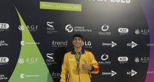 Ángel Barajas se lleva su segunda medalla en Baku