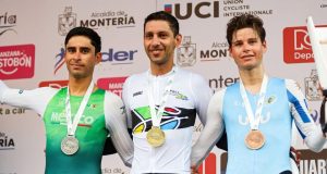 隆Colombia vuela en Monter铆a! Vargas conquista el oro y Calder贸n se sube al podio