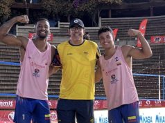 Las duplas colombianas dijeron presente en el Circuito Sudamericano de Voleibol Playa