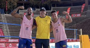 Las duplas colombianas dijeron presente en el Circuito Sudamericano de Voleibol Playa