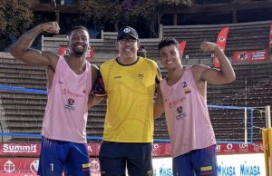 Las duplas colombianas dijeron presente en el Circuito Sudamericano de Voleibol Playa