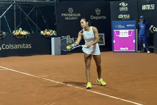 Inicio agridulce para Colombia en el WTA de Bogotá