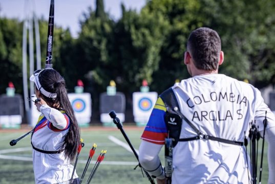 Isabella y Santiago se acercan al podio en la Copa Mundo