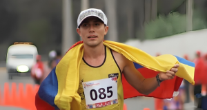 C茅sar Herrera brill贸 en el Mundial de Marcha