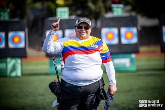 Usquiano lidera en Puebla y Colombia pisa fuerte en la Copa Mundo de Tiro con Arco
