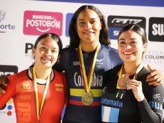 El ciclismo de pista colombiano pisa fuerte en su debut internacional