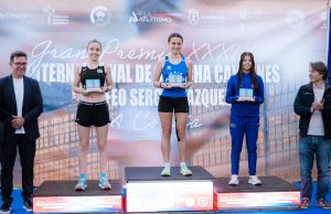 Laura Chalarca rompió el récord colombiano y Danna Rivera conquistó el podio juvenil en España