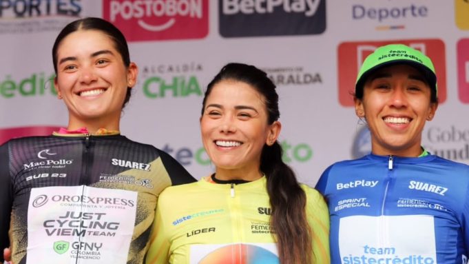 Angie Londoño se mantiene cerca de la cima en la Vuelta a Colombia Femenina