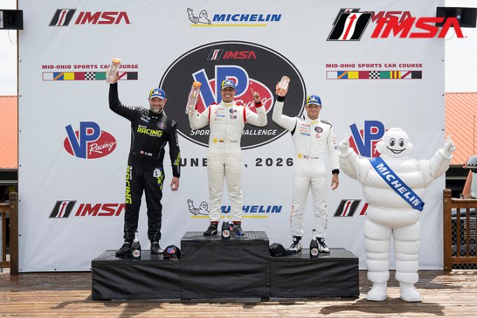 Victoria contundente de Óscar Tunjo en el IMSA VP Racing SportsCar Challenge