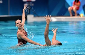Emily Minante y Gustavo Sánchez en la Copa Mundo