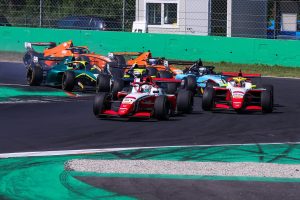 Salim Hanna en la cuarta ronda de la Fórmula Regional Europea.