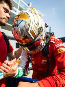 Salim Hanna en la cuarta ronda de la Fórmula Regional Europea en Monza./ Tomada de @salimhanna88 en Instagram