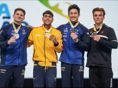 Podio de Ángel Barajas en el Panamericano de Gimnasia