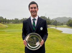 Valeria en la Toyota Junior World Cup/ Tomado de @fedegolf_col en Instagram