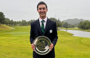 Valeria en la Toyota Junior World Cup/ Tomado de @fedegolf_col en Instagram