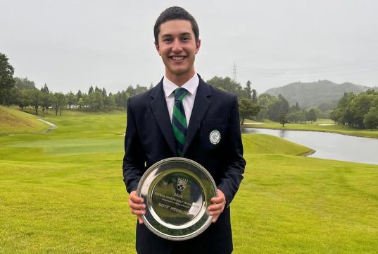 Valeria en la Toyota Junior World Cup/ Tomado de @fedegolf_col en Instagram