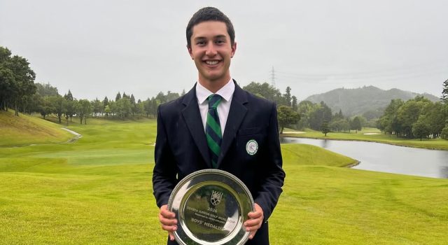 Valeria en la Toyota Junior World Cup/ Tomado de @fedegolf_col en Instagram