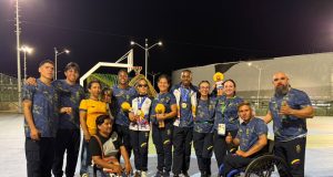 Delegación de Atletismo en los Juegos Parasuramericanos Valledupar 2026/ Cortesia del Comité Paralímpico Colombiano