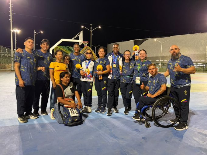 Delegación de Atletismo en los Juegos Parasuramericanos Valledupar 2026/ Cortesia del Comité Paralímpico Colombiano