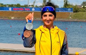Doble podio de Narem Molina en el Campeonato Panamericano de Canotaje 2026