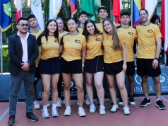 Delegación Colombia en el Panamericano Sub19 de Squash/ Tomada de @panamsquash