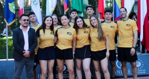 Delegación Colombia en el Panamericano Sub19 de Squash/ Tomada de @panamsquash