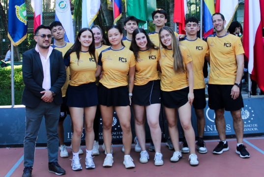 Delegación Colombia en el Panamericano Sub19 de Squash/ Tomada de @panamsquash