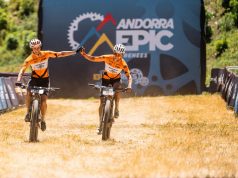 Mónica Calderón y Costanza Fasolis en la Andorra Epic/ Tomada de @massi_isbsport en Instagram