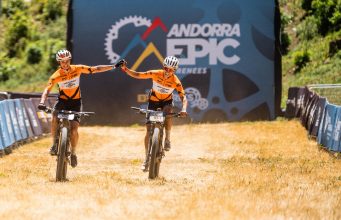 Mónica Calderón y Costanza Fasolis en la Andorra Epic/ Tomada de @massi_isbsport en Instagram