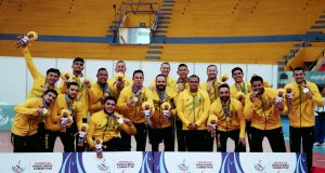 Colombia en el voleibol sentado en los Juegos Parasuramericanos/ Tomada de @mindeporteco en Instagram