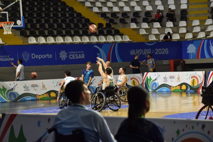 Final de baloncesto en silla de ruedas en los Juegos Parasuramericanos