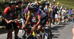 Egan Bernal en la etapa 6 del Tour de Francia/ Tomada de @ineosgrenadiers en Instagram