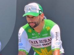 Fernando Gaviria en la etapa 5 del Tour de Francia/ Tomada de @cajarural_rga en Instagram