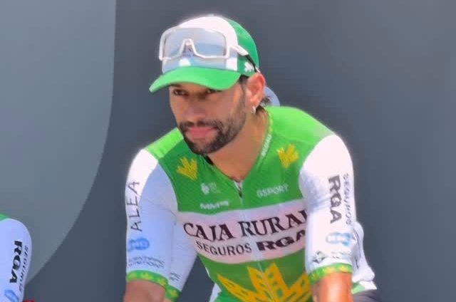 Fernando Gaviria en la etapa 5 del Tour de Francia/ Tomada de @cajarural_rga en Instagram