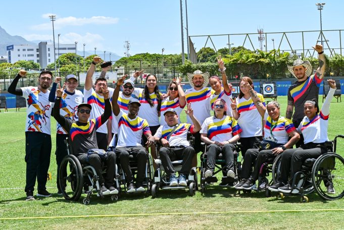 Delegación de Para Tiro con Arco en los Parasumericanos/ Tomada de @parasuramericanos2026 en Instagram