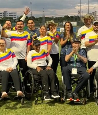 Colombia en el Tiro con Arco en los Parasuramericanos/ Tomada de @colparalimpico en Instagram