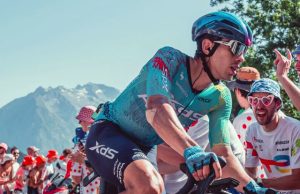 Harold Tejada en la etapa de montaña del Tour de Francia/ Tomada de Harold Tejada en Instagram