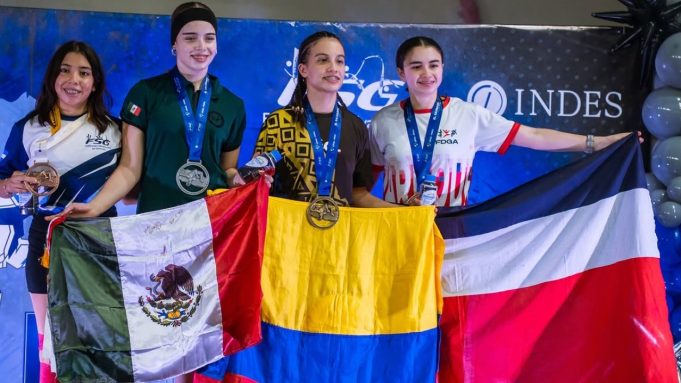Valeria Moreno bicampeona paranamericano de parkour