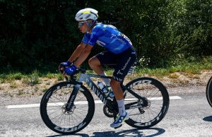 Einer Rubio en la etpa 14 del Tour de Francia/ Tomada del Movistar Team en X