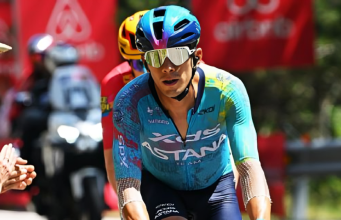 Nueva fuga para Colombia en el Tour de Francia Harold Tajada la carata colombiana en el top 10 del Tour de Francia/ Tomada de ESPN - Getty