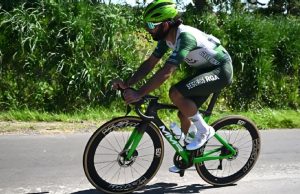 Fernando Gaviria cerca de la victoria en la etapa 7 del Tour Fernando Gaviria en el Tour de Francia/ Tomada de ESPN - Getty