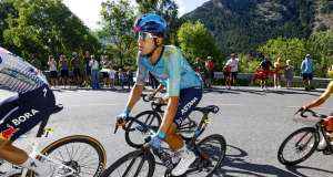 Harold Tejada en La Vuelta a España/ Tomada de @haroldtejada97 en Instagram