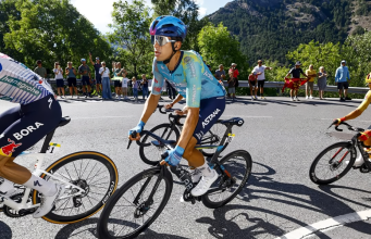 Harold Tejada en La Vuelta a España/ Tomada de @haroldtejada97 en Instagram