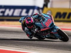 David Alonso regresa a un podio en el Moto 2