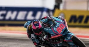 David Alonso regresa a un podio en el Moto 2