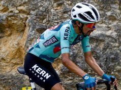 Iván Sosa en la Etapa 7 de La Vuelta a España/ Tomada de @EqKernPharma en X