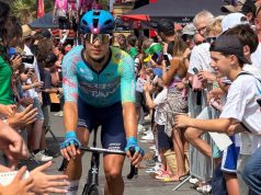 Harold Tejada en La Vuelta a España/ Tomada de @XDSAstanaTeam en X