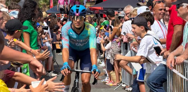 Harold Tejada en La Vuelta a España/ Tomada de @XDSAstanaTeam en X
