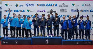 Colombia sube seis veces al podio en el Sudamericano de Gimnasia en Trampolín