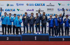 Colombia sube siete veces al podio en el Sudamericano de Gimnasia en Trampolín